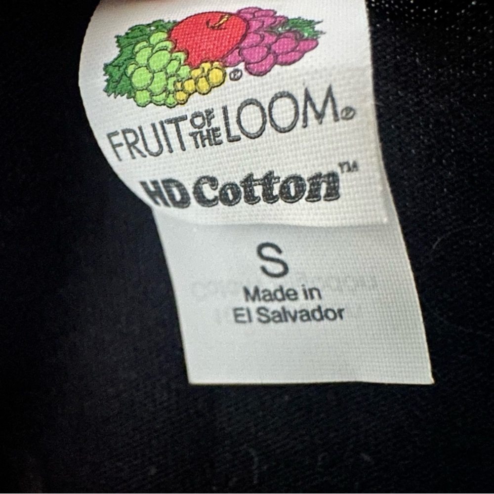 Fruit of the Loom Black D.A.R.E. Graphic Tee small - Picture 3 of 3
